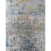 HomeRoots 8' X 10' Blue Abstract Hand Knotted Area Rug - 4 of 4