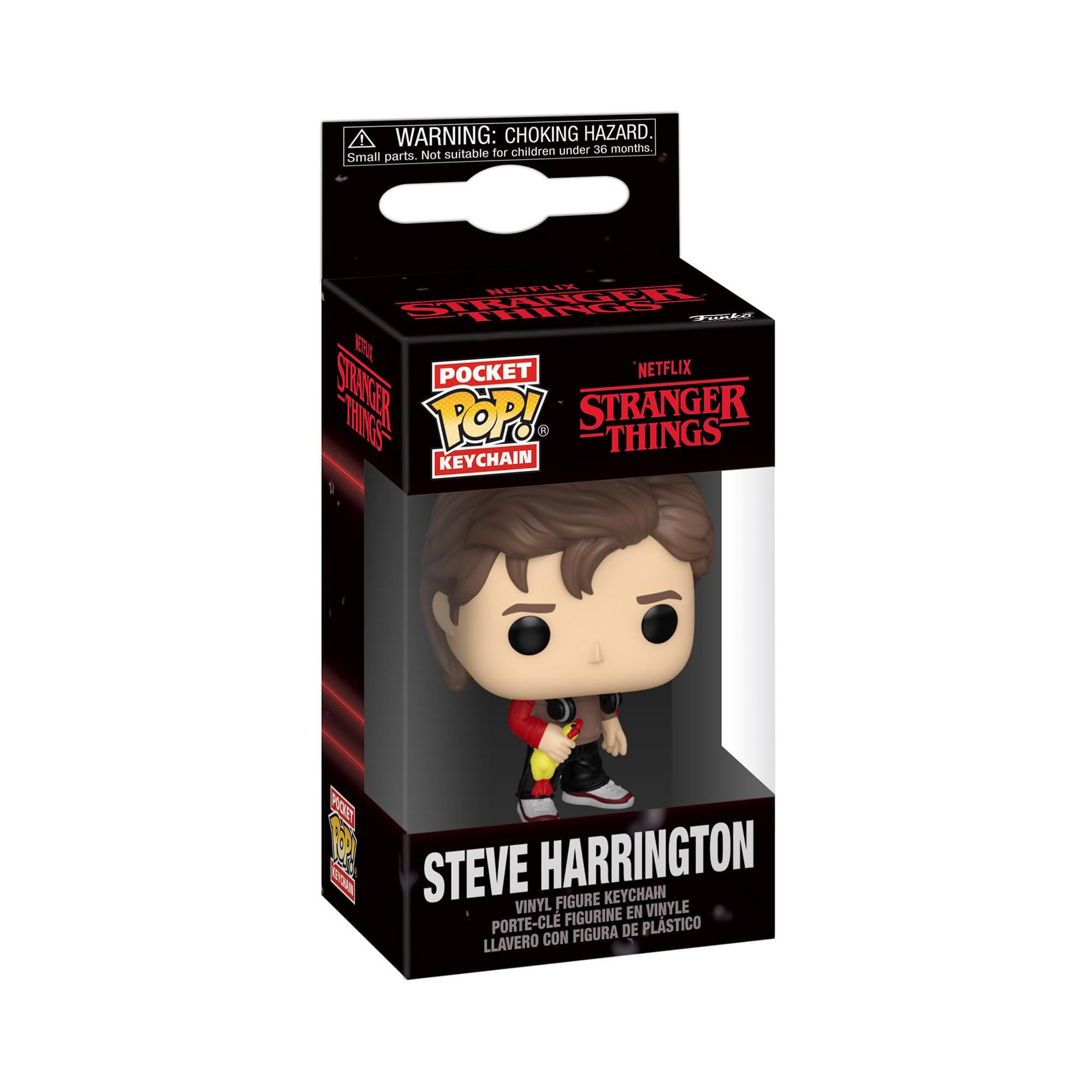 Funko Pop! Stranger Things - Steve Harrington Keychain Figure