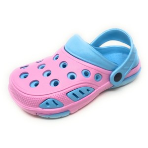 JEFFRICO Breathable Clogs for Kids Girls Garden Shoes Swim Beach Comfort Clog - 1 of 4