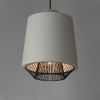 ET2 Lighting Phoenix 1 - Light Pendant in  Gray/Black - 2 of 3