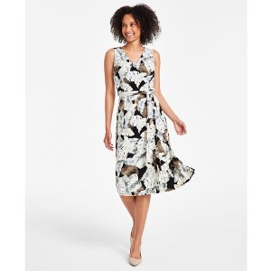 Kasper Womens Floral Midi Dress - 1 of 1