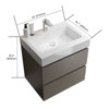 Christopher Knight Home Chapman Floating Bathroom Vanity with Stone Sink and Drawers - 3 of 4