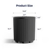 Sevobal Umbrella Bases, Heavy Duty Market Stand with Table and Storage, Wind-Resistant, All Weather Design for Patio Deck, Black, 14.8"*14.8"*16.7 - 4 of 4