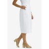 Jessica London Women's Plus Size Linen Sailor Skirt - 3 of 3