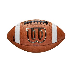 Wilson GST Speed Skin Official Football - Brown: Composite Synthetic Leather Ball - 1 of 4