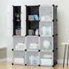 SKONYON 12 Cube Storage Organizer Steel Frame - 2 of 4