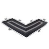 Country Stripe Collection 100% Polypropylene Reversible Indoor Area Utility Rug - Better Trends - 3 of 4