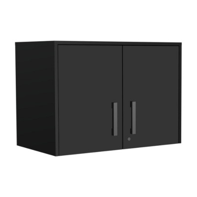 LunaLulinlk Kitchen storage wall cabinet with three interior shelves