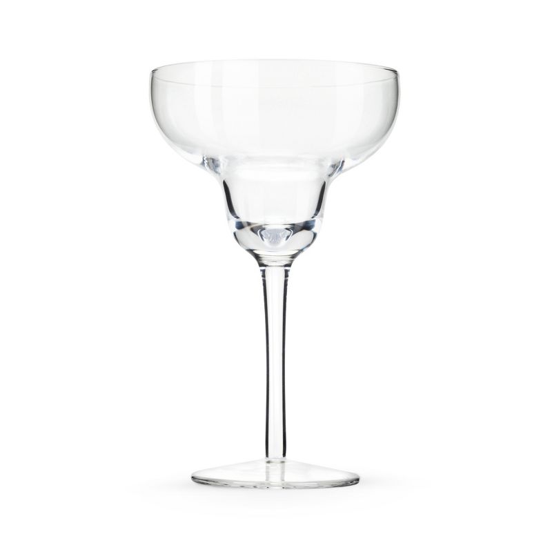 True Margarita Daquiri Glass, Set of 4 Crystal Stemmed Cocktail Glasses, Clear Glass, Dishwasher Safe, Holds 10 oz, 6 of 8