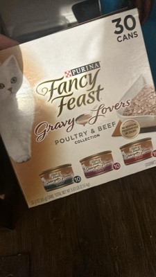 Purina Fancy Feast Gravy Lovers Variety Pack Chicken Turkey