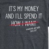 Men's - Instant Message - Wife Spends My Money Short Sleeve Graphic T-Shirt - 2 of 4