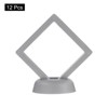 Unique Bargains Transparent PE Material Jewelry Storage Box 12 Pcs - 3 of 4