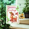 Evergreen Seasons Greetings Applique Garden Flag 12 x 18 Inches Indoor Outdoor Decor - 3 of 4
