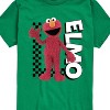 Boys' - Sesame Street - Elmo With Checkered Pattern Short Sleeve Graphic T-Shirt - 2 of 4