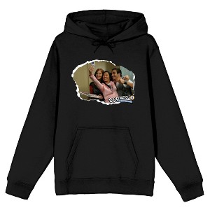 Degrassi Group Selfie Screenshot Men's Black Sweatshirt - 1 of 3