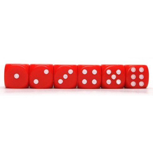 WE Games Opaque Dice - Set of 6 - image 1 of 2