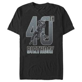 Men's Marvel Black Panther 40th Birthday T-Shirt