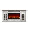 Festivo Farmhouse 73" TV Stand for TVs up to 73" with Fireplace - 4 of 4