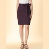 INSPIRE CHIC Women's Workwear Paperbag Elastic High Waist Pencil Mini Skirt - 2 of 4