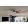 Urban Ambiance Luxury Traditional Indoor Ceiling Fan,  11.6"H x 52"W,  Brushed Nickel, UHP9231 - 3 of 4