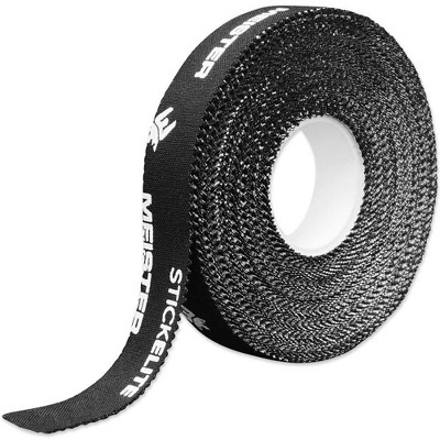 Meister StickElite Pro Porous 4 Rolls Athletic Tape - Black