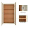 LOVMOR in Plywood Soft Close Kitchen Wall Cabinet with 2 Doors and Adjustable Shelves for Kitchen, Bathroom, Living Room,Study - 4 of 4