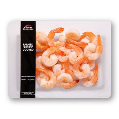 Encore Seafoods Farmed Raw Shrimp - 8oz