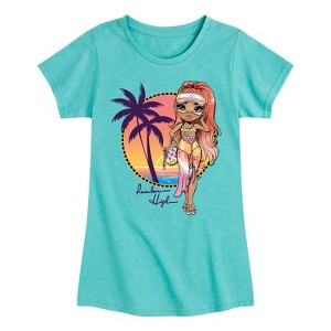 Girls' - Rainbow High - Rainbow High Simone Summers Fitted Short Sleeve Graphic T-Shirt - 1 of 4