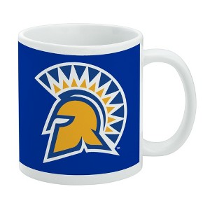San Jose State University Primary Logo Ceramic Coffee Mug Novelty Gift Mugs for Coffee Tea and Hot Drinks 11oz White - 1 of 4