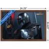 Trends International Star Wars: The Mandalorian Season 2 - Fight Framed Wall Poster Prints - 3 of 4