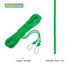 Unique Bargains Hollow Braided Polypropylene Anchor Rope with Hook for Marine Life Boat - 2 of 4