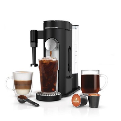 Ninja CFP307 DualBrew Pro Specialty Coffee System, Single-Serve, Compatible  with K-Cups & 12-Cup Drip Coffee Maker, with Permanent Filter Black
