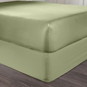 BrylaneHome BH Studio Microfiber Bedskirt - 1 of 3