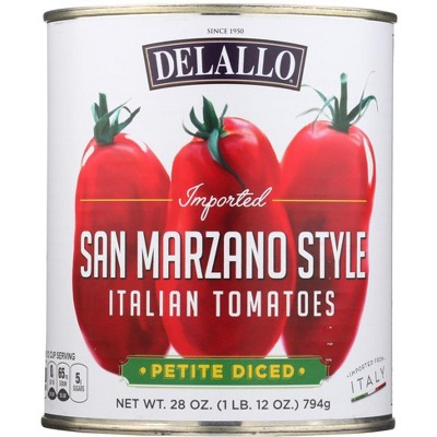 Delallo San Marzano Style Italian Tomatoes - 12 pack, 28 oz