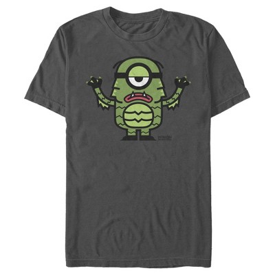 Men's Despicable Me Minions Creature From The Lagoon T-shirt - Charcoal ...