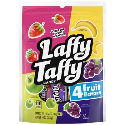 Laffy Taffy Assorted Mini Bars Stand Up Bag 10 oz