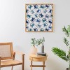 Deny Designs Michelle Mospens Watercolor Blue Crab Framed Wall Art Bamboo - 2 of 3