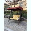 PAGED 2-piece Set Outdoor Chair Cushions,44 x 22 inch,Tufted Patio Furniture Cushions with Waterproof and Fade-Resistant - 2 of 4