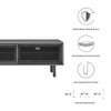 Modway Kurtis TV Stand – MDF and Particleboard Media Console in Charcoal for TVs up to 52 Inches - 2 of 4