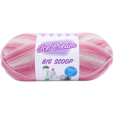 Lion Brand Ice Cream Big Scoop Yarn-strawberry : Target