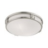 Livex Lighting Titania 2 - Light Flush Mount in  Brushed Nickel - 2 of 4