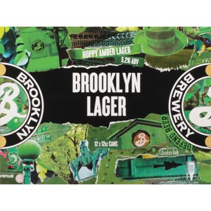 Brooklyn Lager Beer -12pk/12 fl oz Cans - 1 of 1