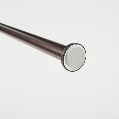 Oil Rubbed Bronze Adjustable Steel Tension Rod, 24-40 Inches