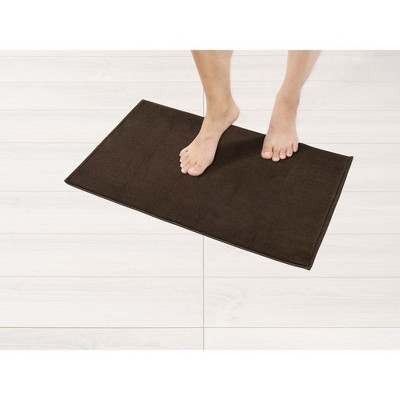 American Soft Linen 100% Cotton Turkish Bath Mat Rugs, Slip Resistant Bottom Base Bath Mats for Bathroom