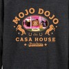 Women's - Barbie - Mojo Dojo Casa House West Lightweight French Terry Wide Neck Long Sleeve Shirt - 2 of 4