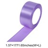 Unique Bargains Ribbons for Crafts Wide Satin Grosgrain for Wreaths & Crafts Polyester 866.14"x1.57" 1Pc - 3 of 4