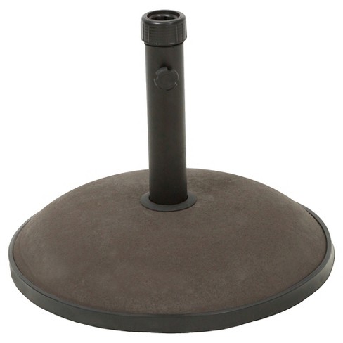 33 Pound Round Patio Umbrella Base - Brown - Christopher Knight Home ...