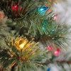 Home Heritage 7ft Pre-Lit Artificial Stanley Pencil Christmas Tree, Multicolor - image 3 of 4