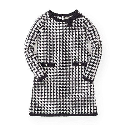 Hope & Henry Girls' Bow Detail Sweater Dress, Toddler