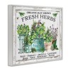 Stupell Industries Organic Fresh Herbs Framed Giclee Art - 2 of 4